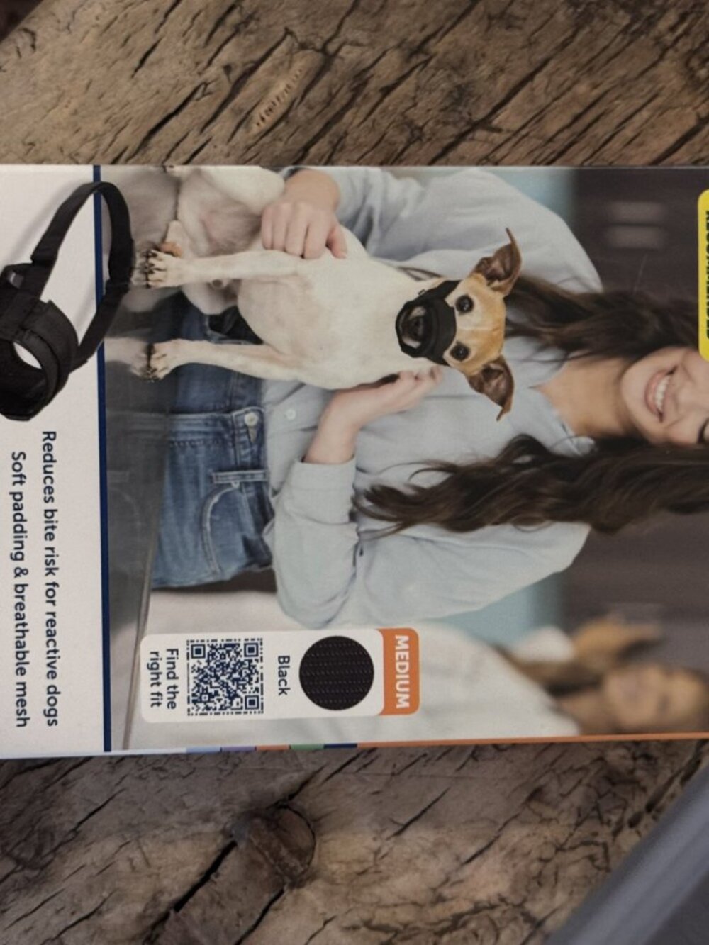 PetSafe Soft Muzzle Black Medium NIB